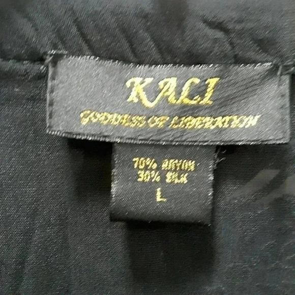 Elegant Holiday Special Occasion Velvet Burnout cover up Size L - Picture 5 of 9